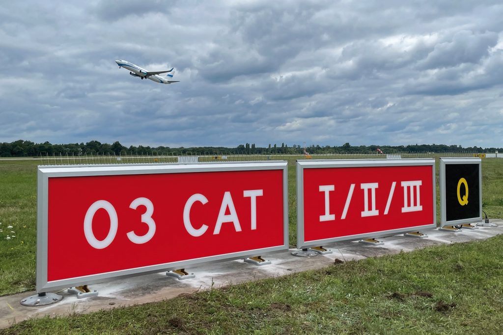 TKH Airport Solutions and All About Signs International Launch Guidance Signs with CEDD AGL Technology