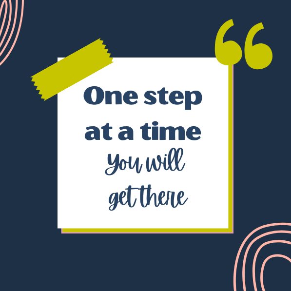 Learning, One Step at a Time